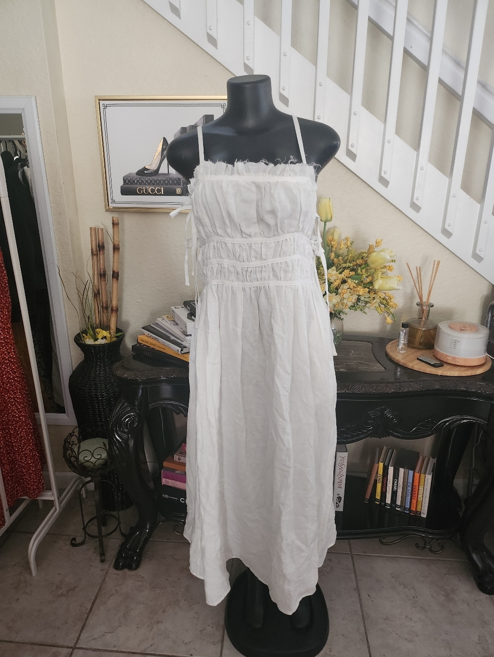 Atik Seek the label linen dress size M NEW